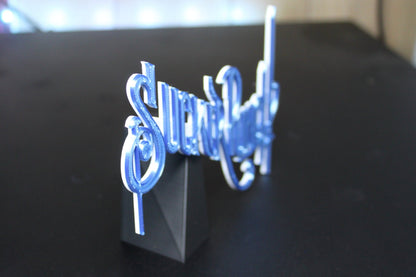 Sucker Punch 3D printed Logo Art