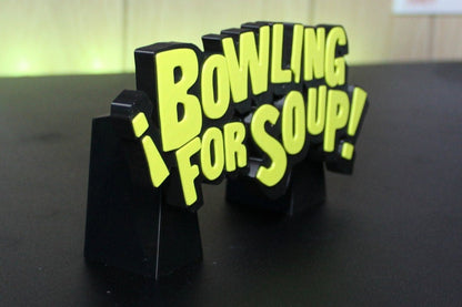 Bowling for Soup! 3D Printed Logo Art