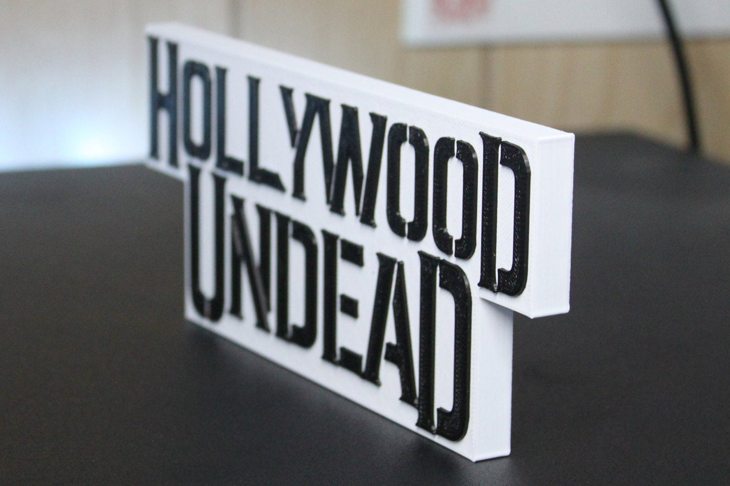 Hollywood Undead 3D Printed Logo Art