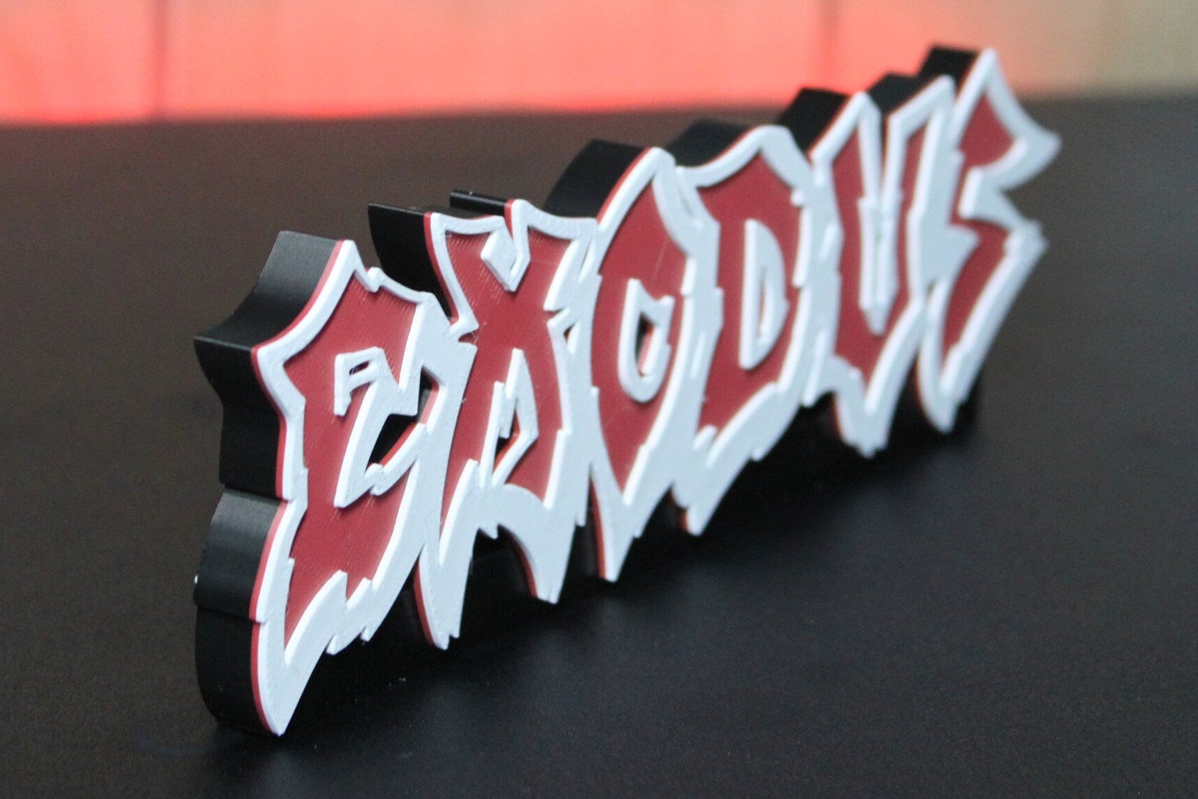 Exodus 3D Logo Art