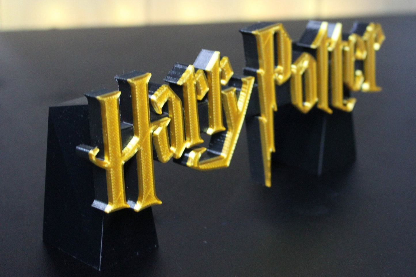 Harry Potter 3D printed Logo Sign Wall Desk Shelf Art