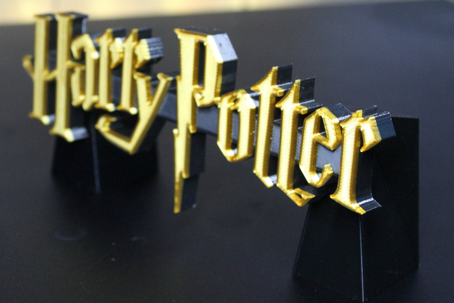 Harry Potter 3D printed Logo Sign Wall Desk Shelf Art