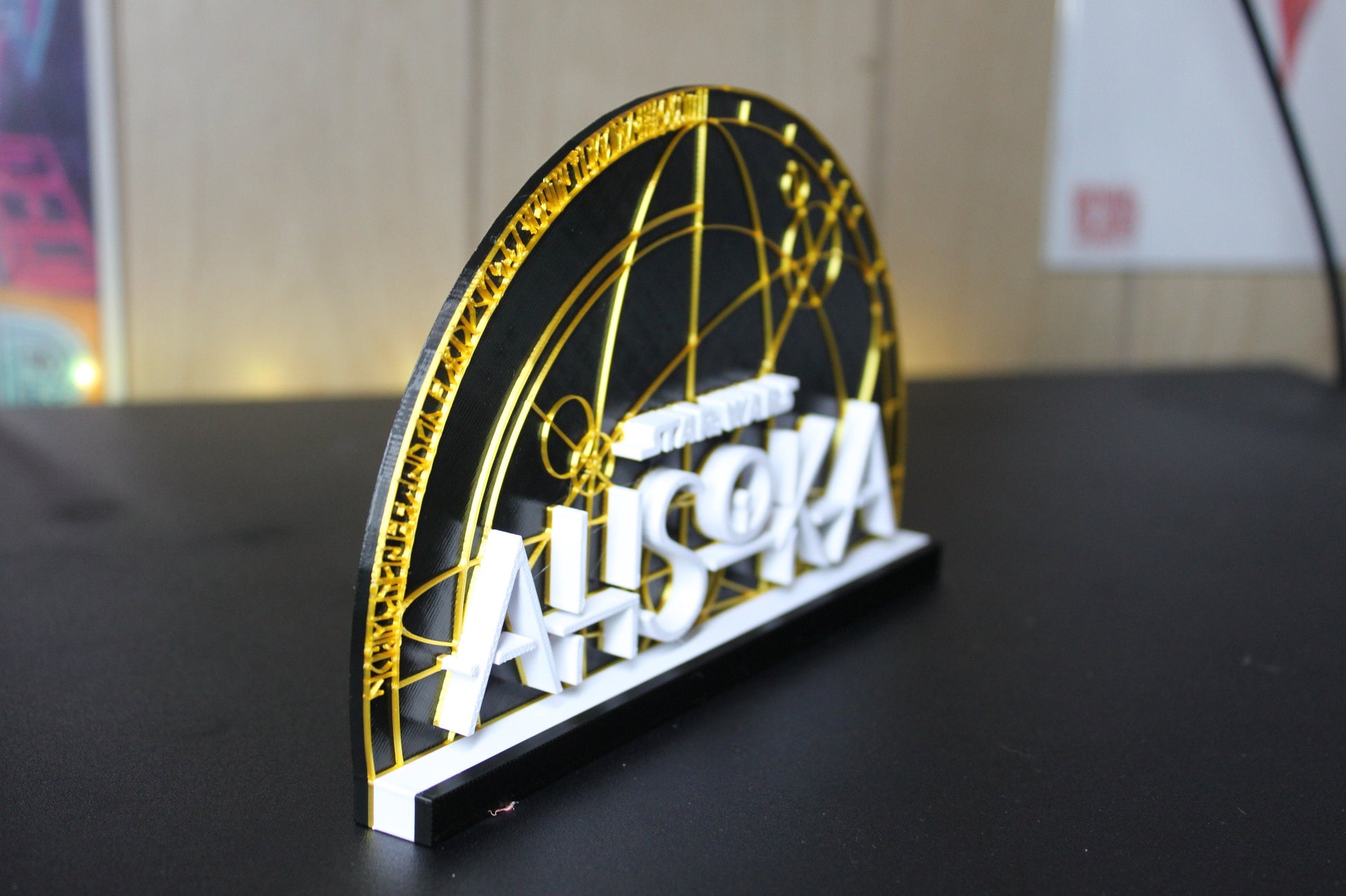 Ahsoka 3D printed Logo Art