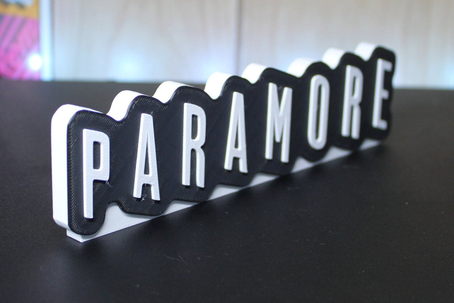 Paramore 3D Printed Logo 3D Art