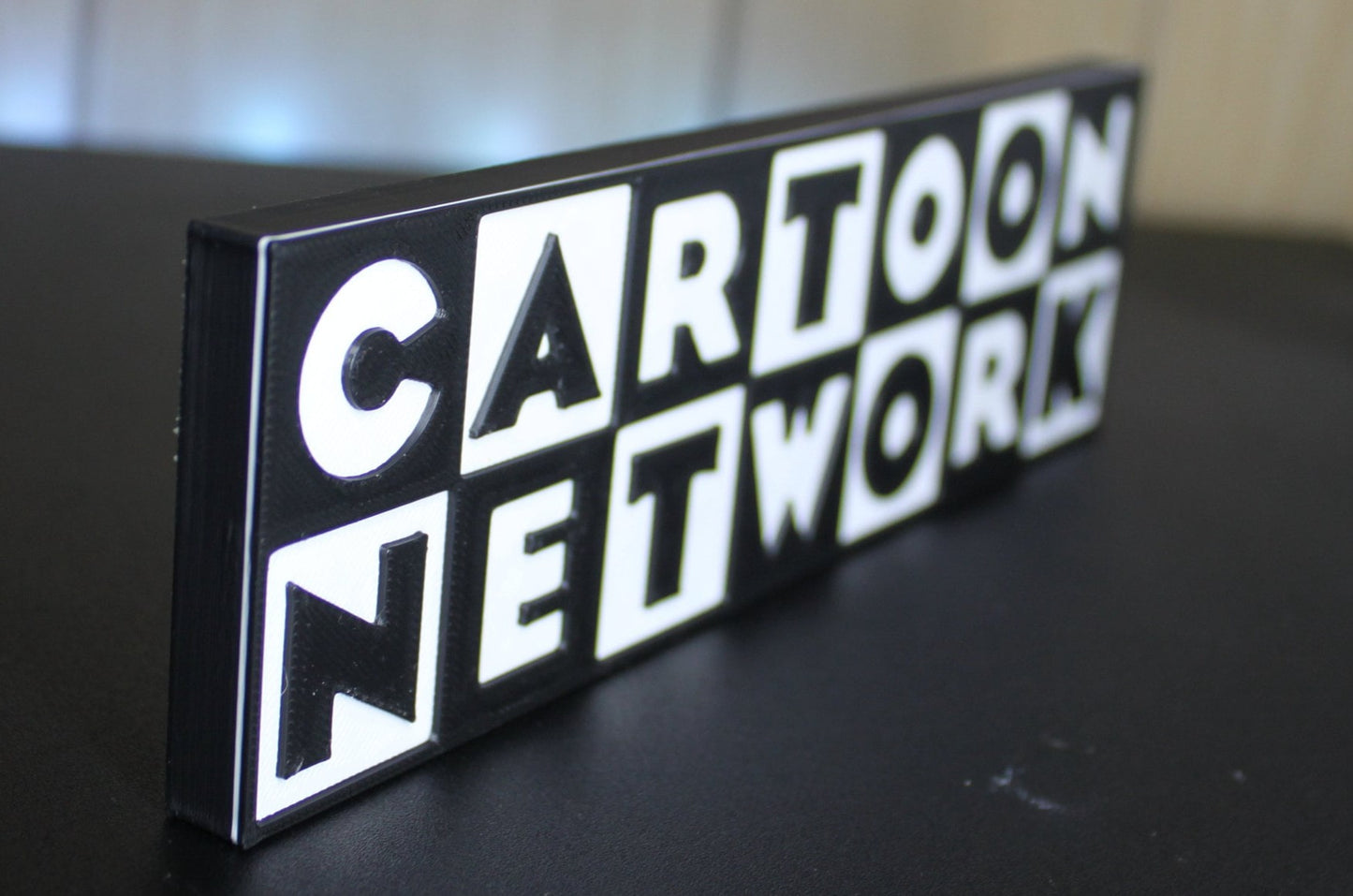 Cartoon Network 3D printed Logo Sign Wall Desk Shelf Art