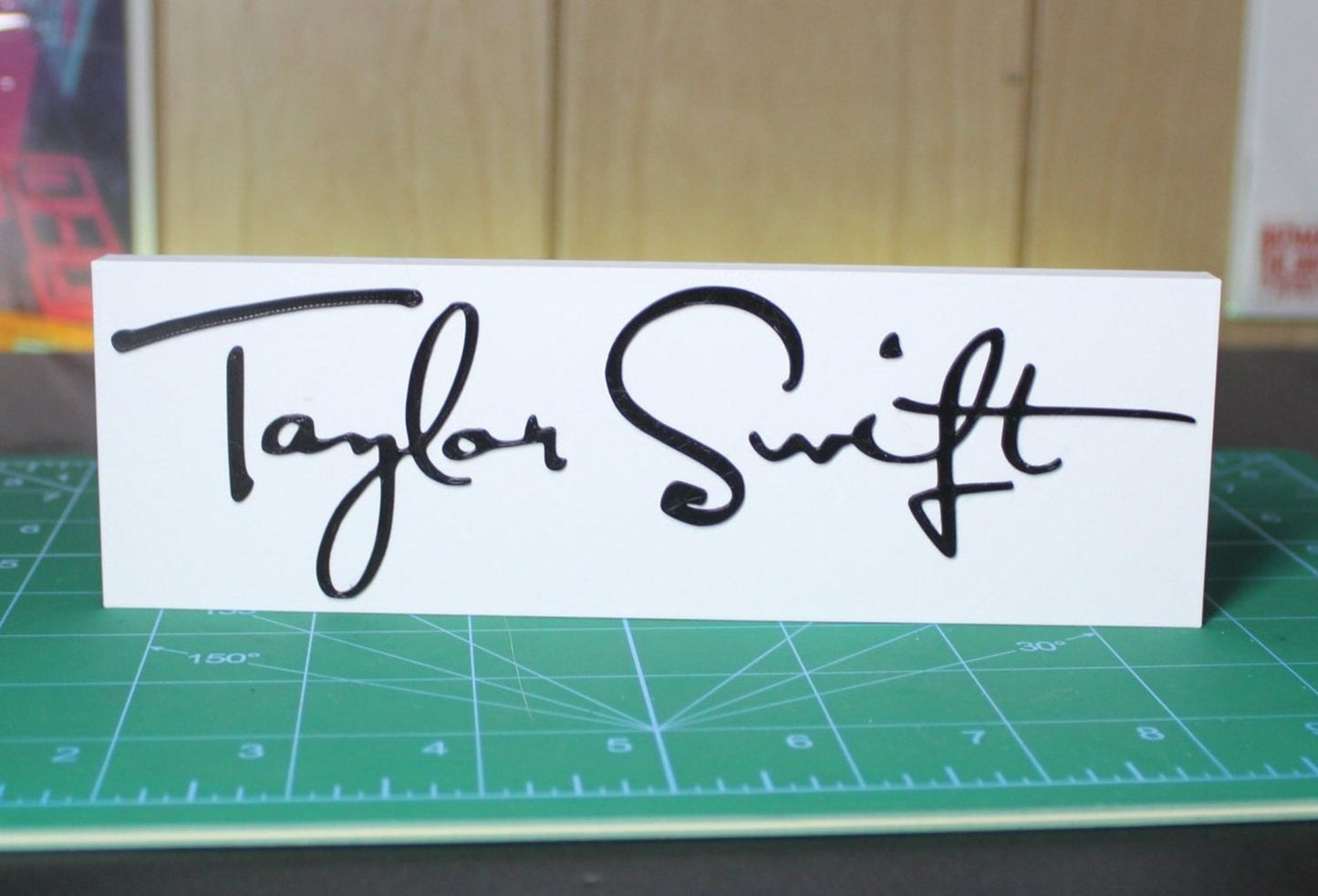 Taylor Swift 3D Printed Logo 3D Art