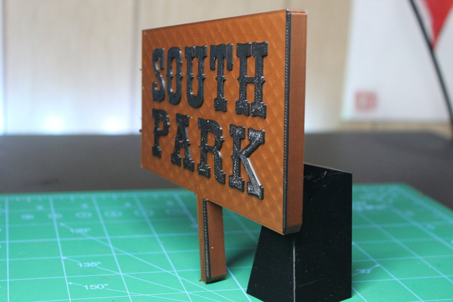 South Park 3D printed Logo Sign Wall Desk Shelf Art