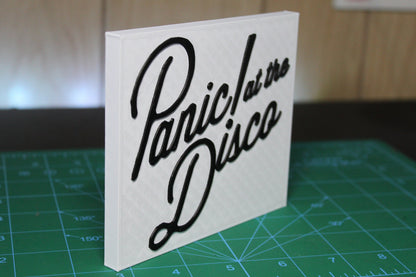 Panic! at the Disco 3D Printed Logo 3D Art