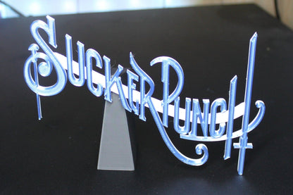 Sucker Punch 3D printed Logo Art