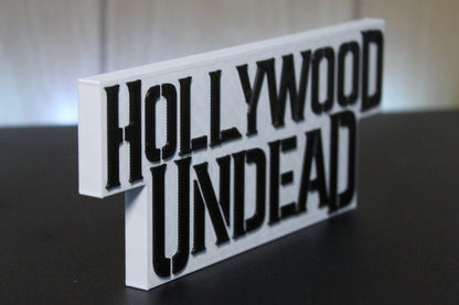 Hollywood Undead 3D Printed Logo Art