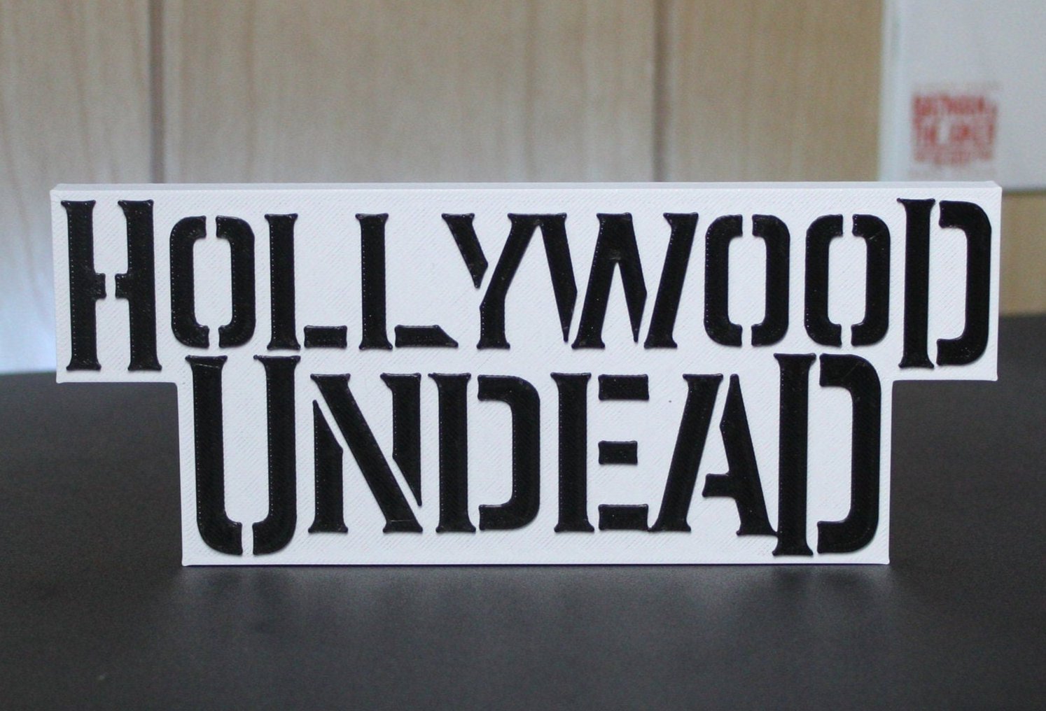 Hollywood Undead 3D Printed Logo Art