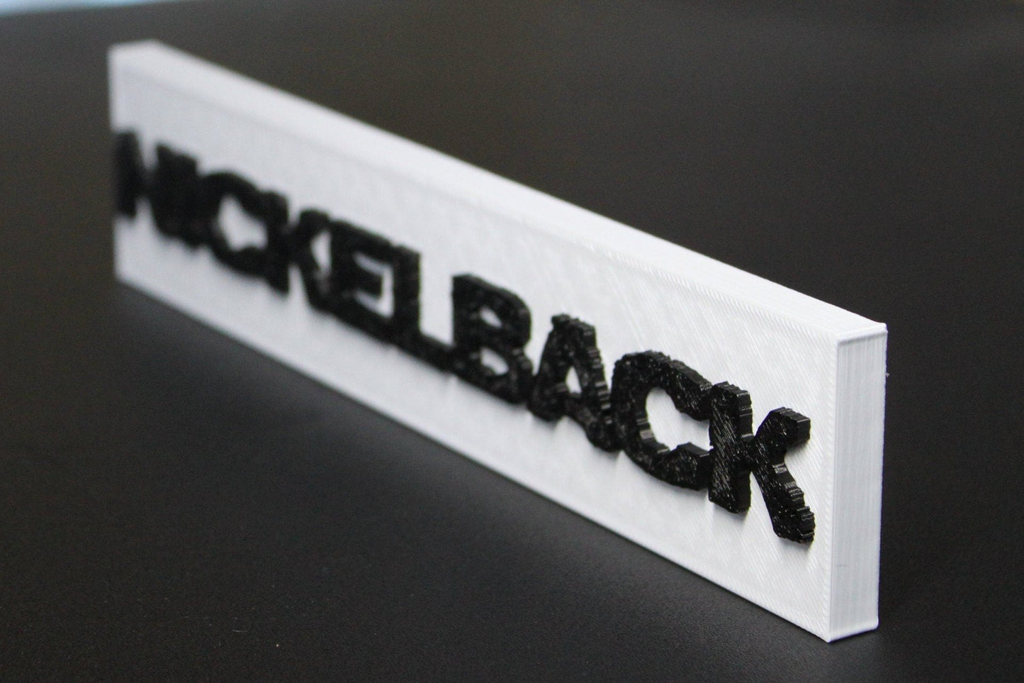 Nickelback 3D Printed Logo Art