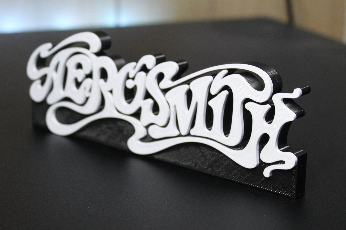 Aerosmith 3D Printed Logo Art