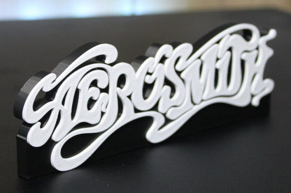 Aerosmith 3D Printed Logo Art