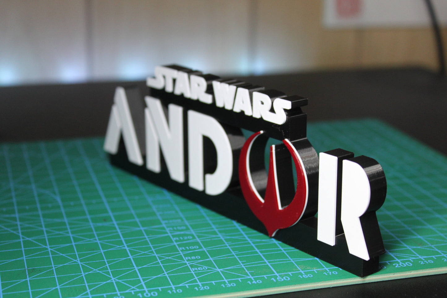 Andor 3D printed Logo Art