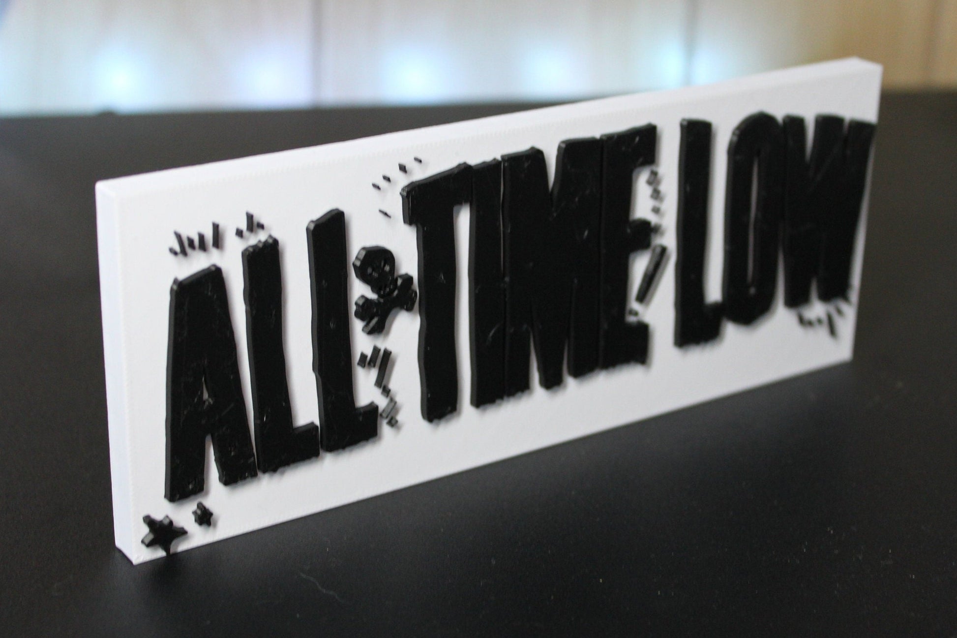 All Time Low 3D Printed Logo Art