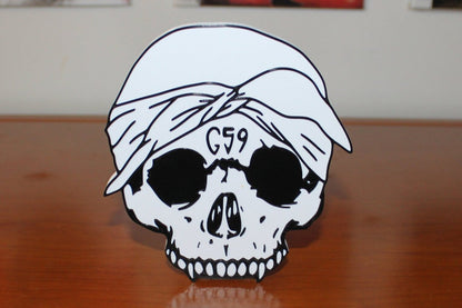 Suicide Boys Skull 3D Printed Logo Art