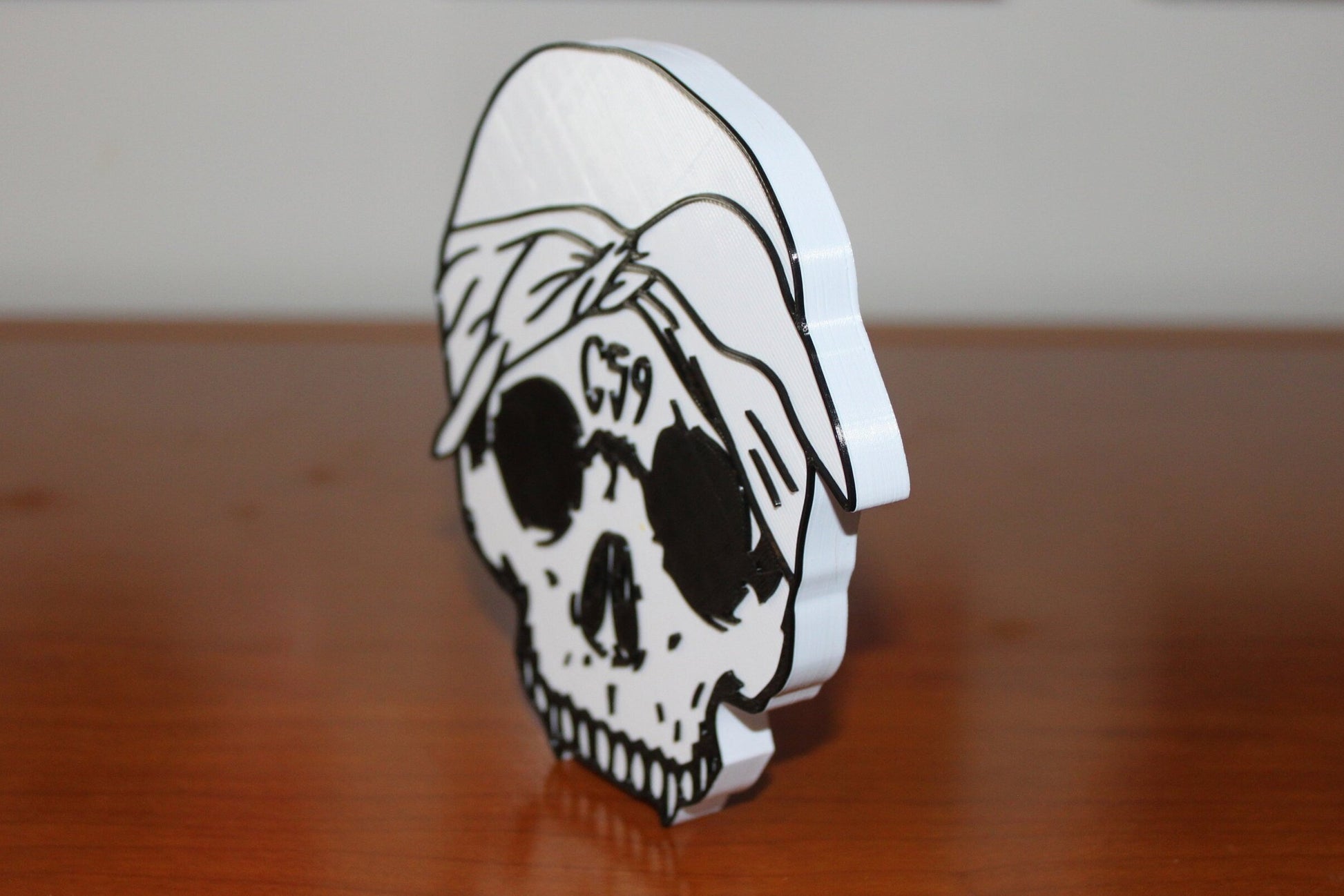 Suicide Boys Skull 3D Printed Logo Art