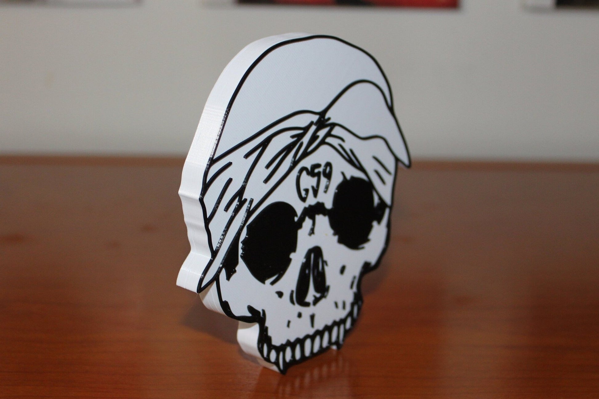 Suicide Boys Skull 3D Printed Logo Art