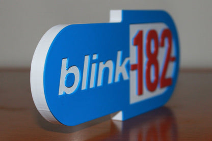 Blink 182 3D Printed Logo Art