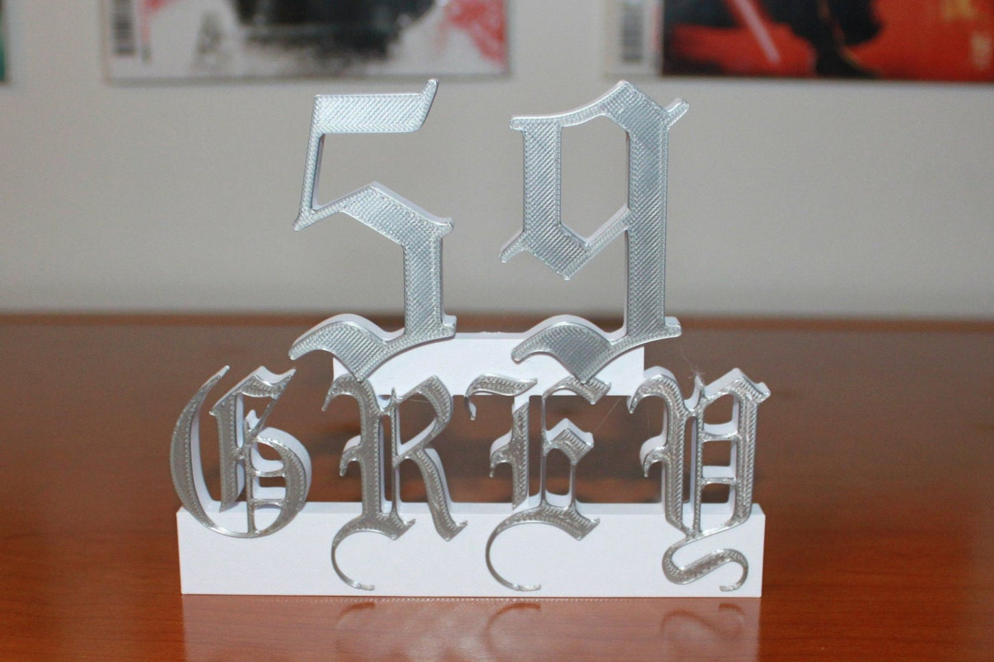 Suicide Boys, Grey 59, G59, 3D Printed Logo Art