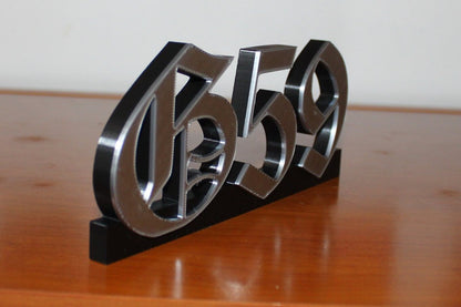 Suicide Boys, Grey 59, G59, 3D Printed Logo Art