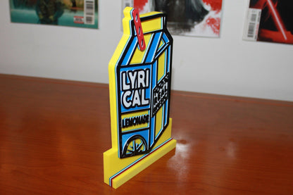 Lyrical Lemonade 3D Printed Logo Art