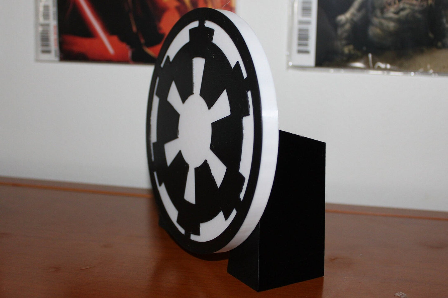 Galactic Empire 3D printed Logo Art