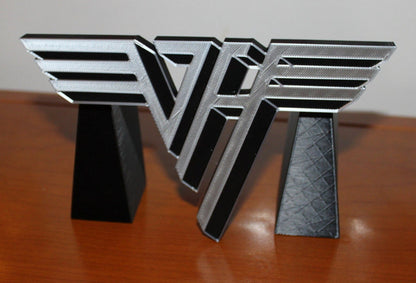 Van Halen 3D Printed Logo Art