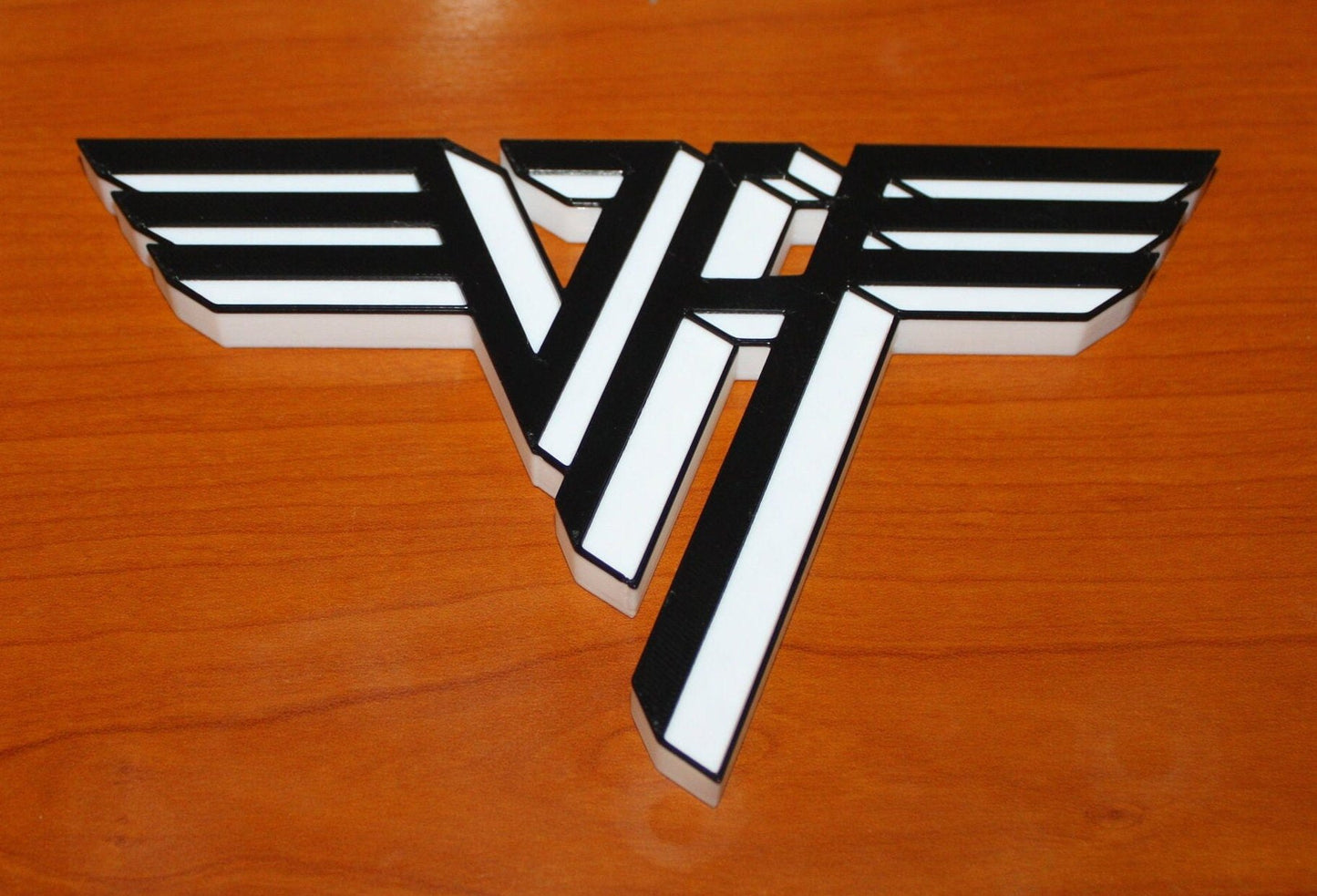 Van Halen 3D Printed Logo Art