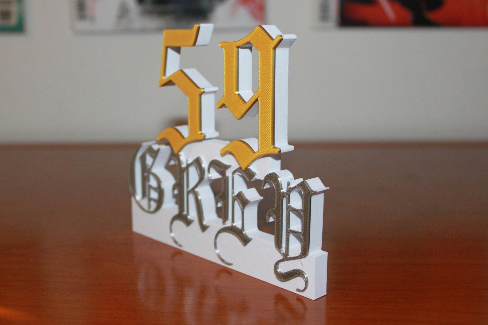 Suicide Boys, Grey 59, G59, 3D Printed Logo Art