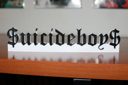 Suicide Boys 3D Printed Logo Art