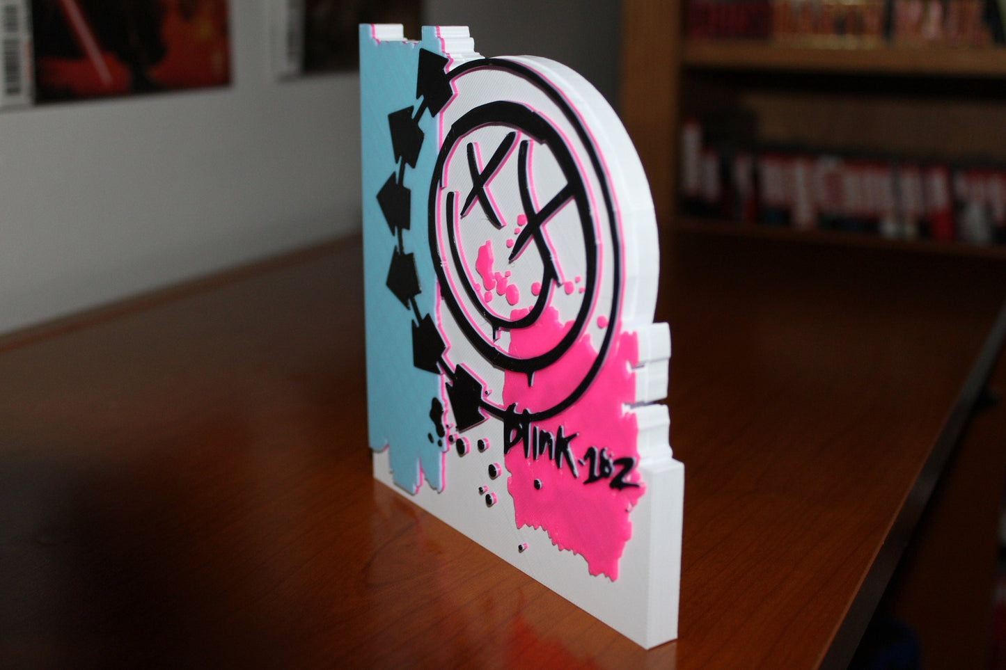 Blink 182 3D Printed Logo Art