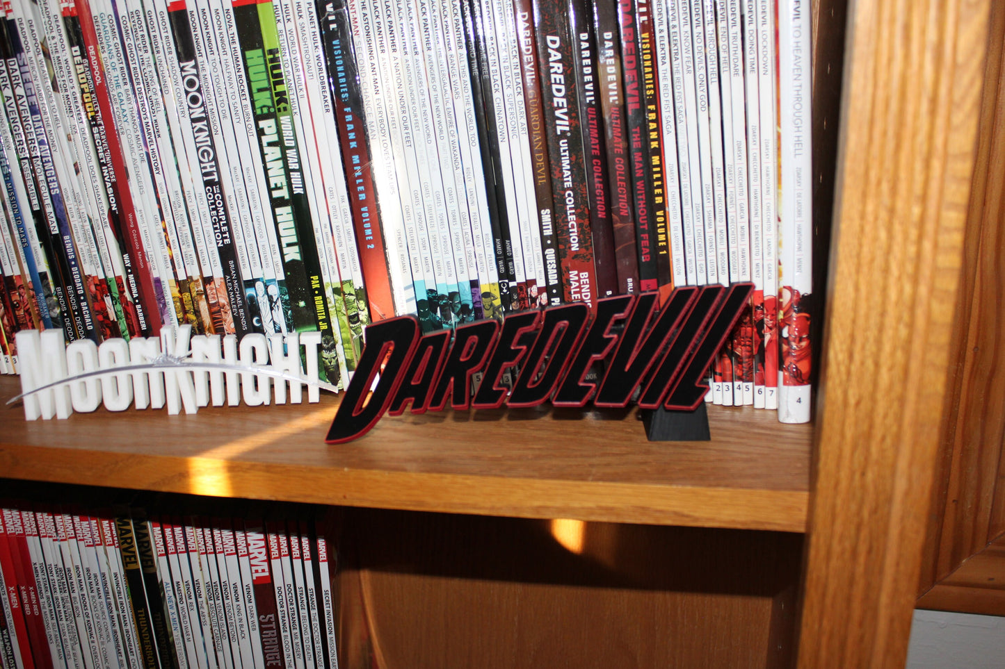 Daredevil 3D printed Comic Logo Art