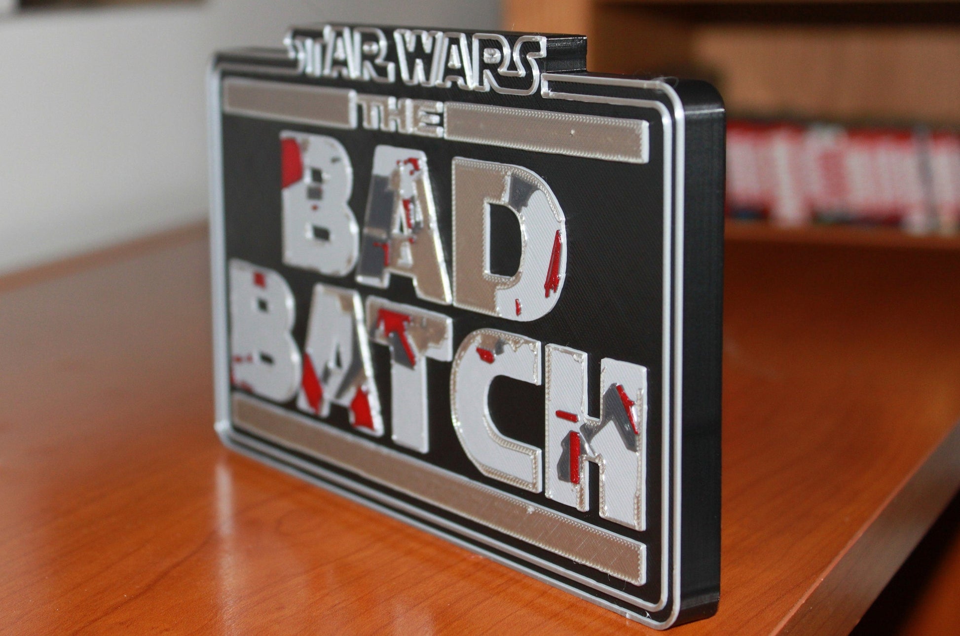 Bad Batch 3D printed Logo Art