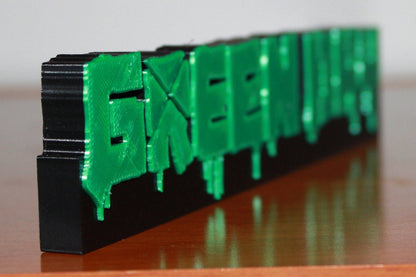 Green Day 3D Printed Logo Art