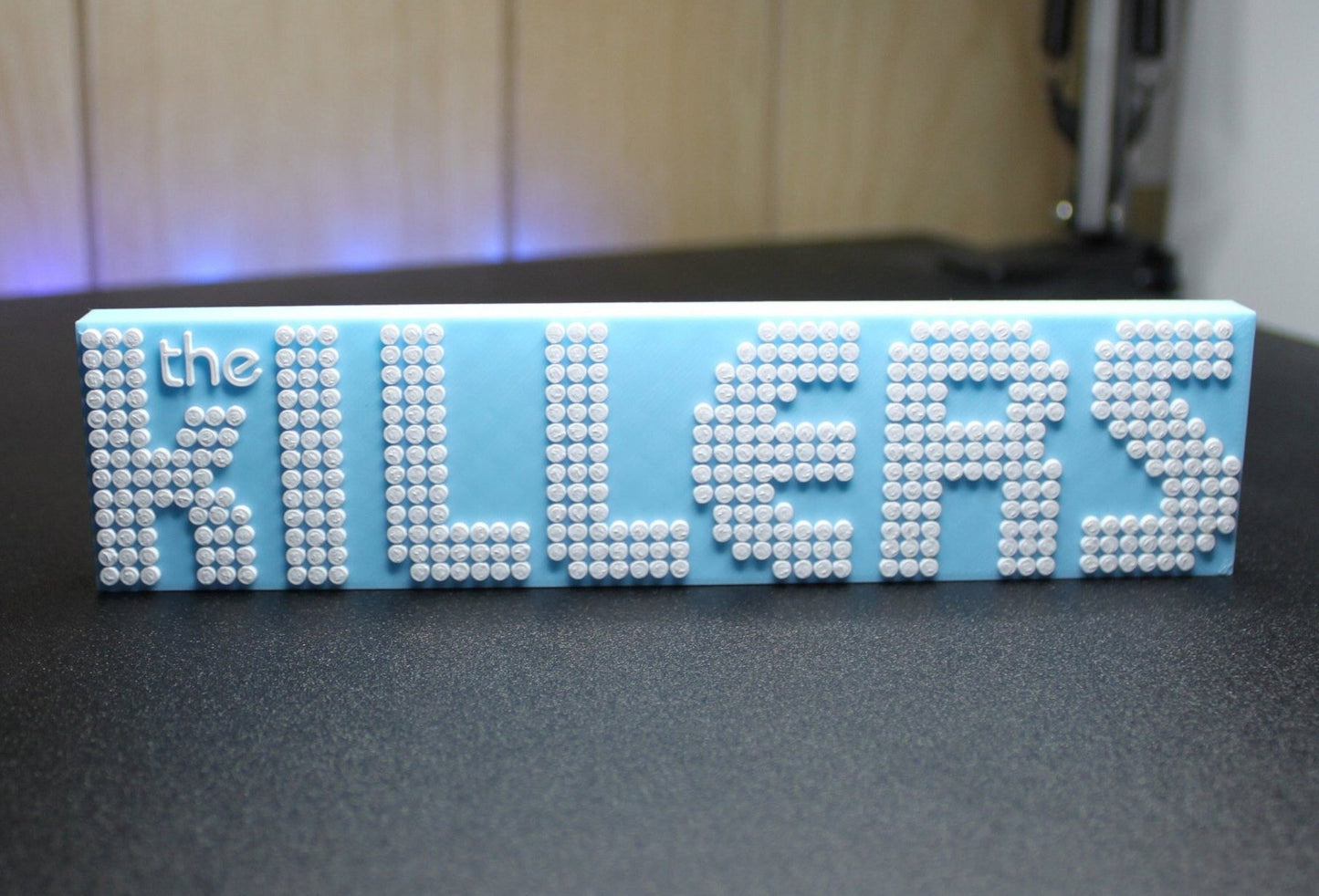 The Killers 3D Printed Logo Art