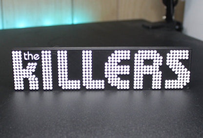 The Killers 3D Printed Logo Art