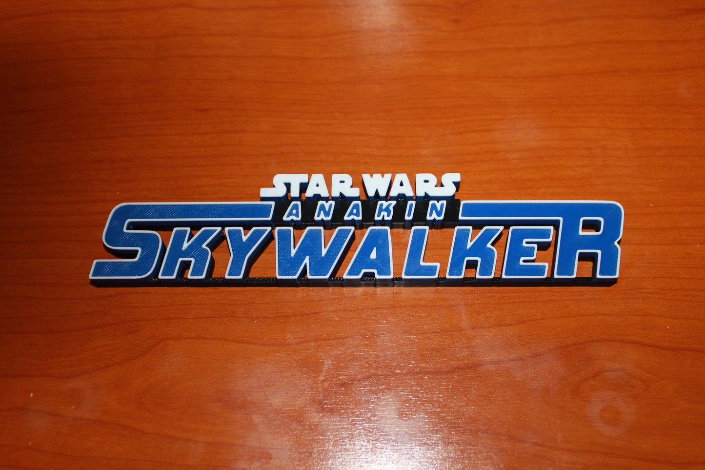 Anakin Skywalker 3D printed Comic Logo Art