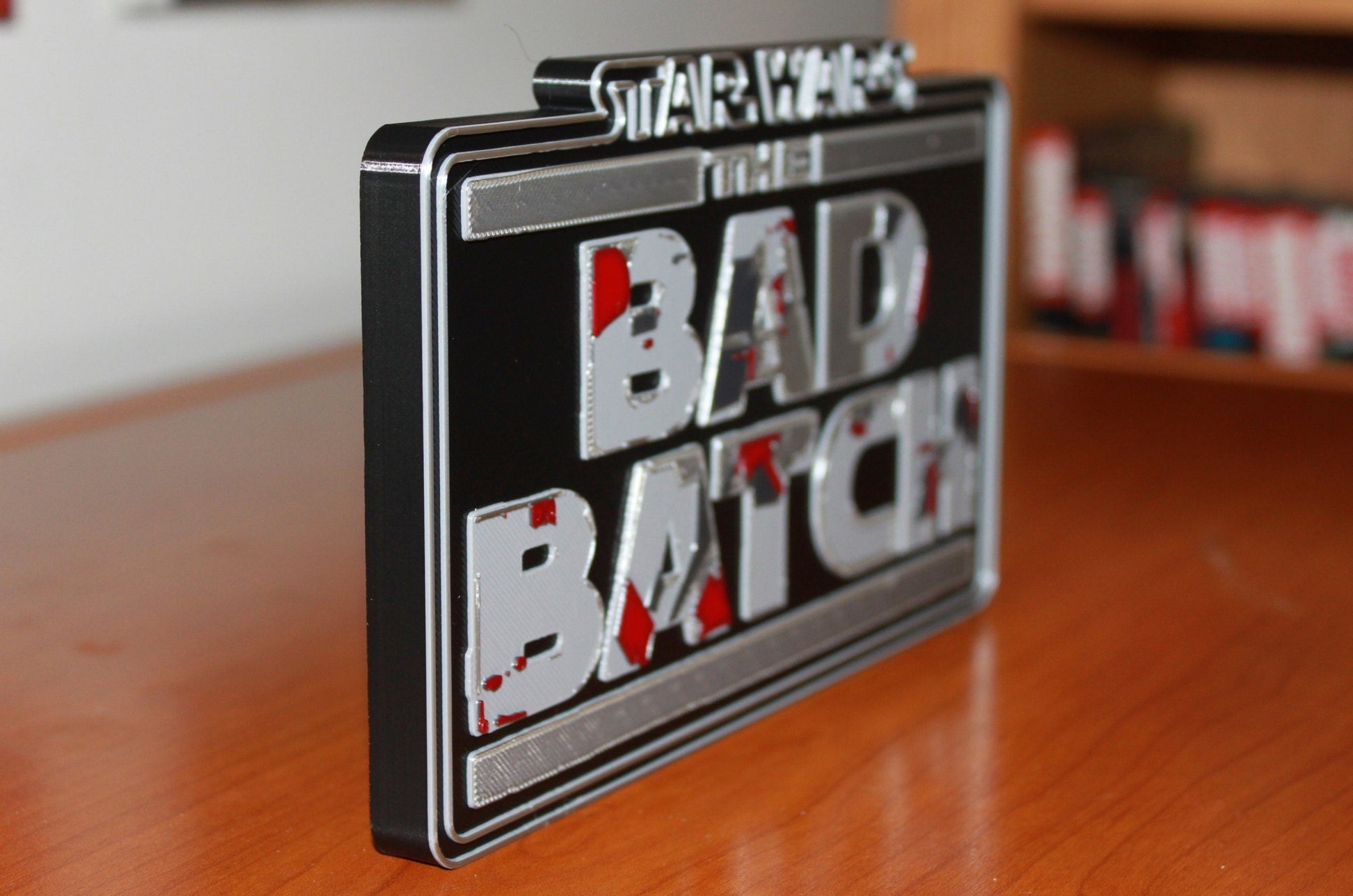 Bad Batch 3D printed Logo Art