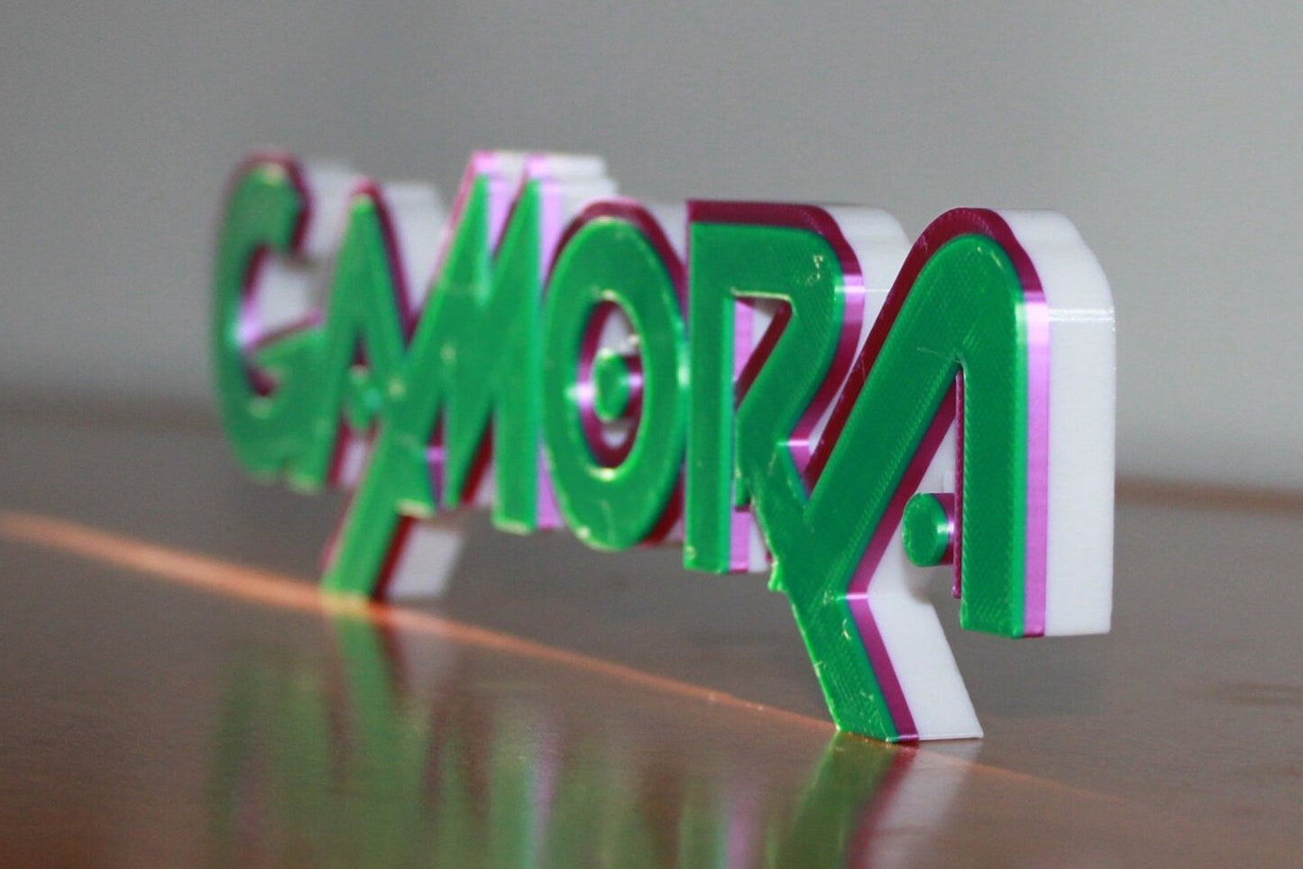 Gamora 3D Printed Logo Art