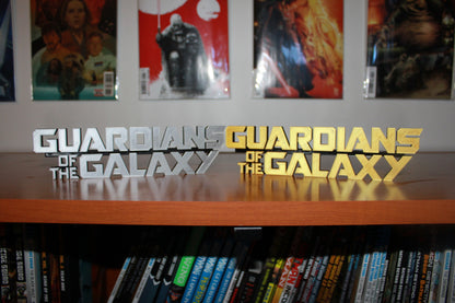 Guardians of the Galaxy 3D printed Comic Logo Art