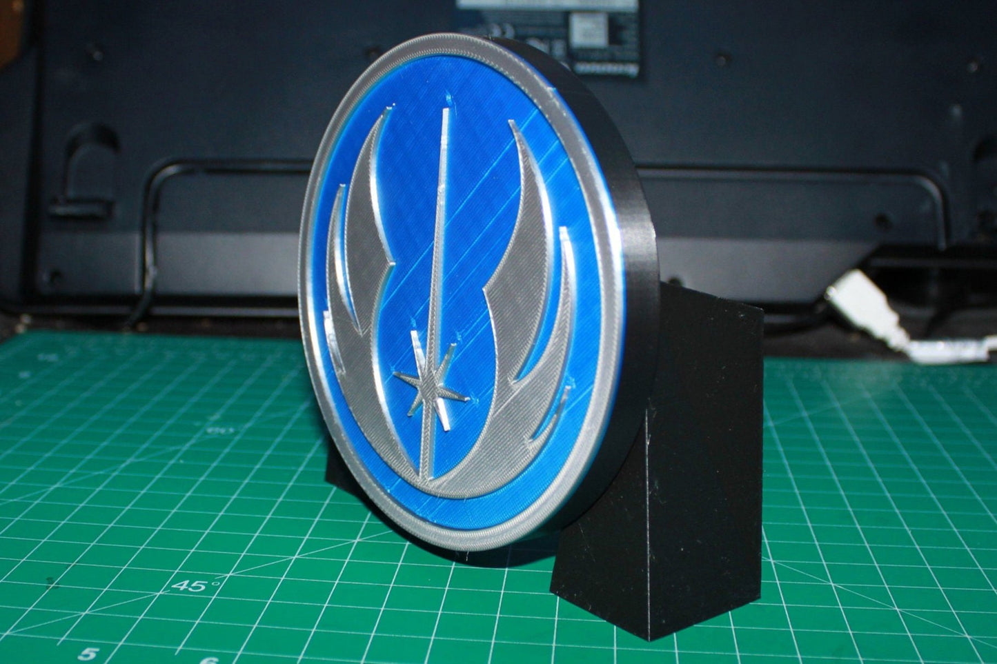 Jedi Order Emblem 3D printed Logo Art