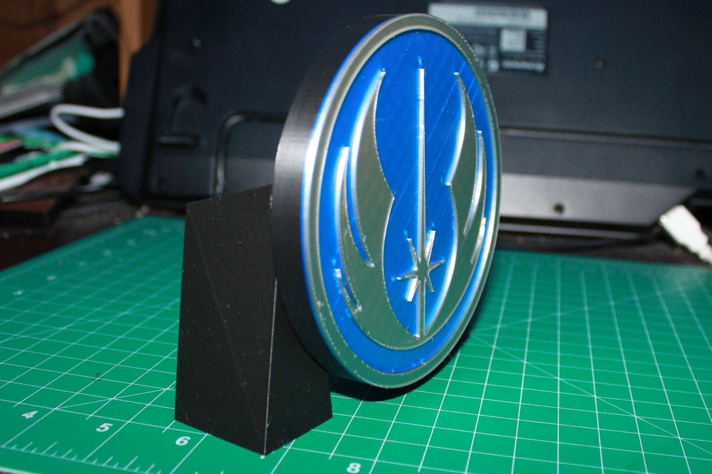 Jedi Order Emblem 3D printed Logo Art