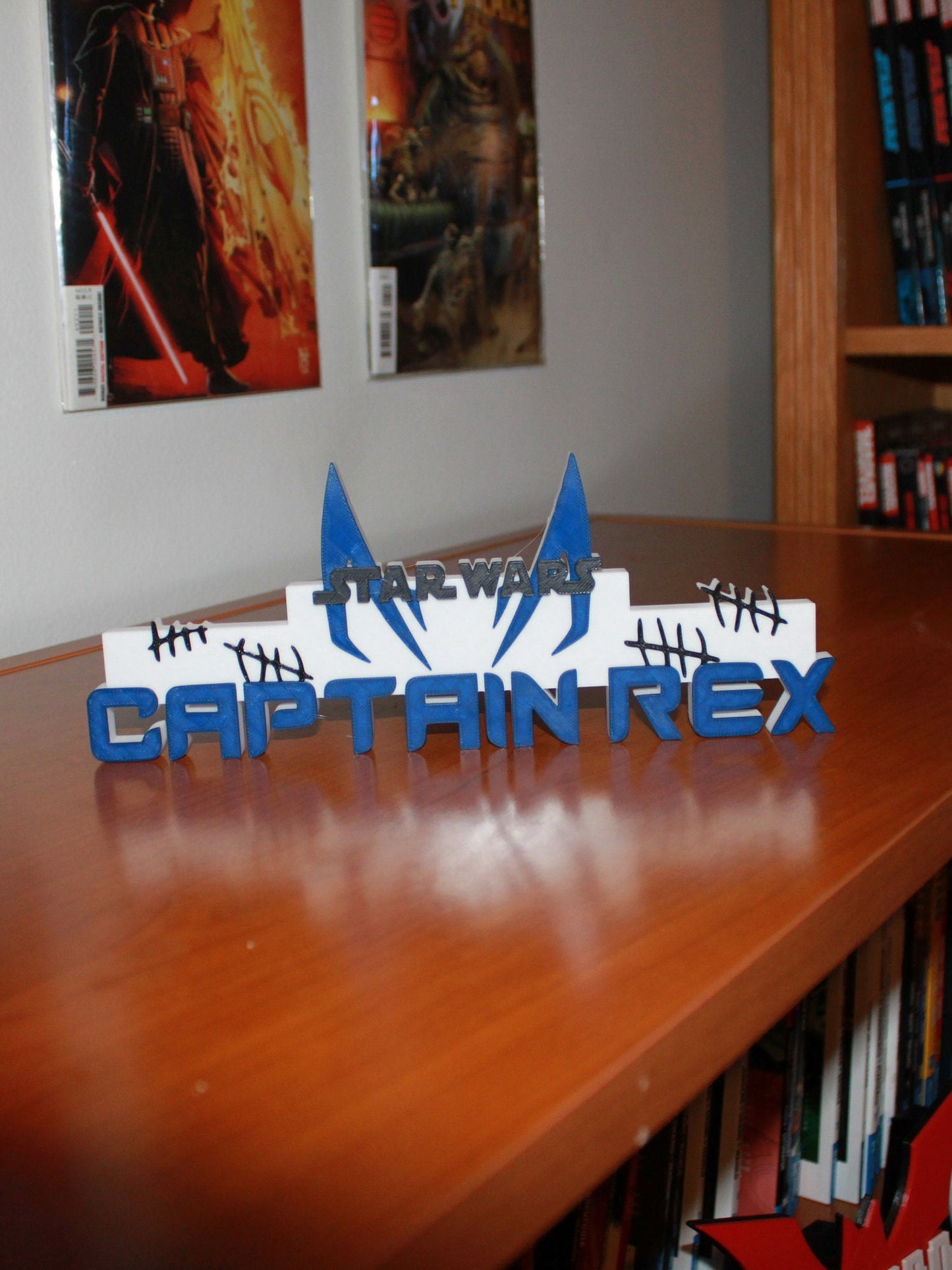 Captain Rex 3D printed Logo Art