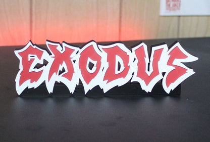 Exodus 3D Logo Art