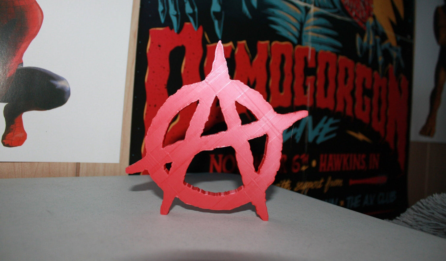 Anarchy ,Lil Peep 3D Logo Art