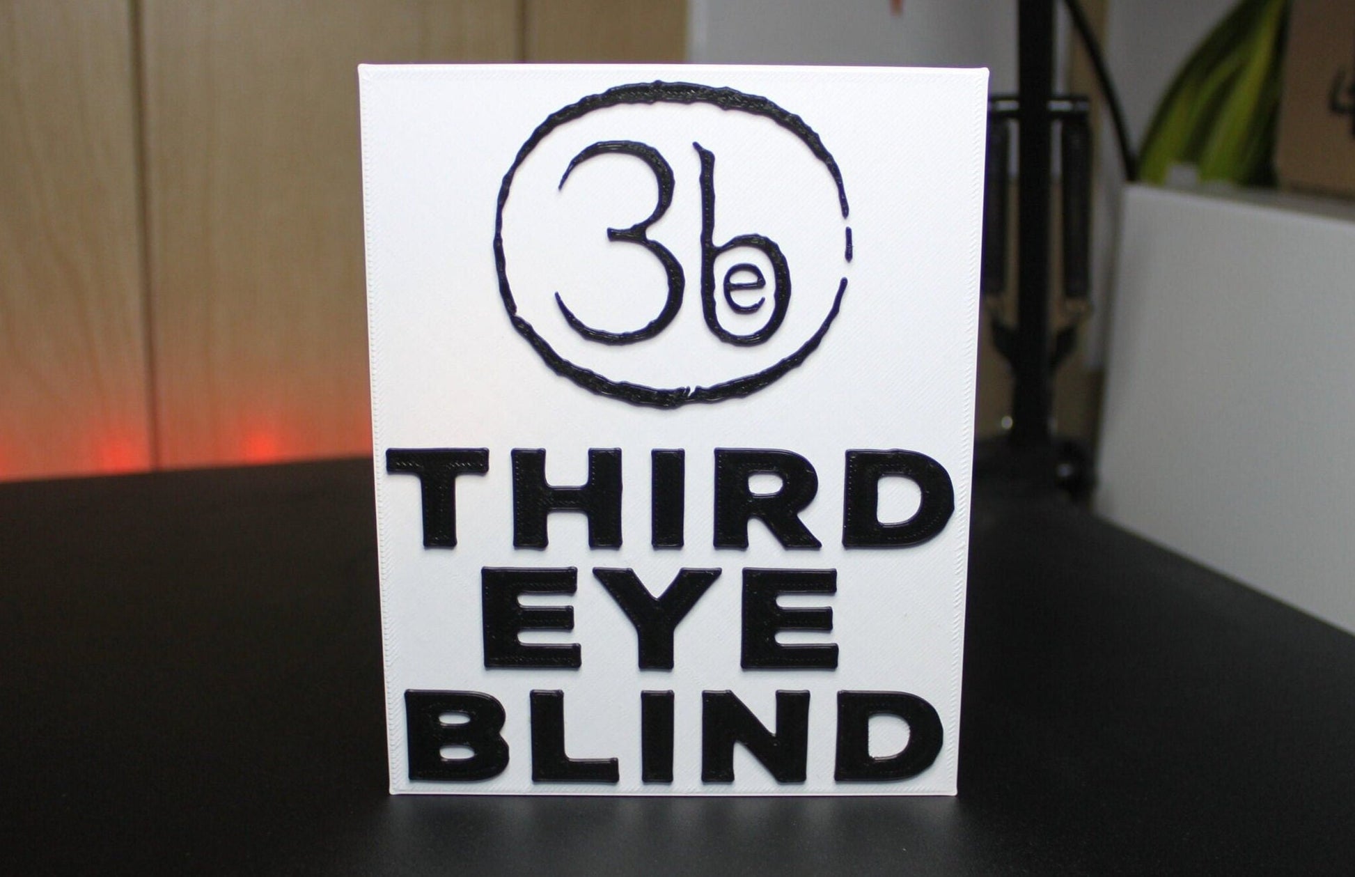 Third Eye Blind 3D Printed Logo Art