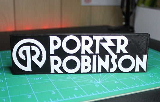 Porter Robinson 3D Printed Logo Art