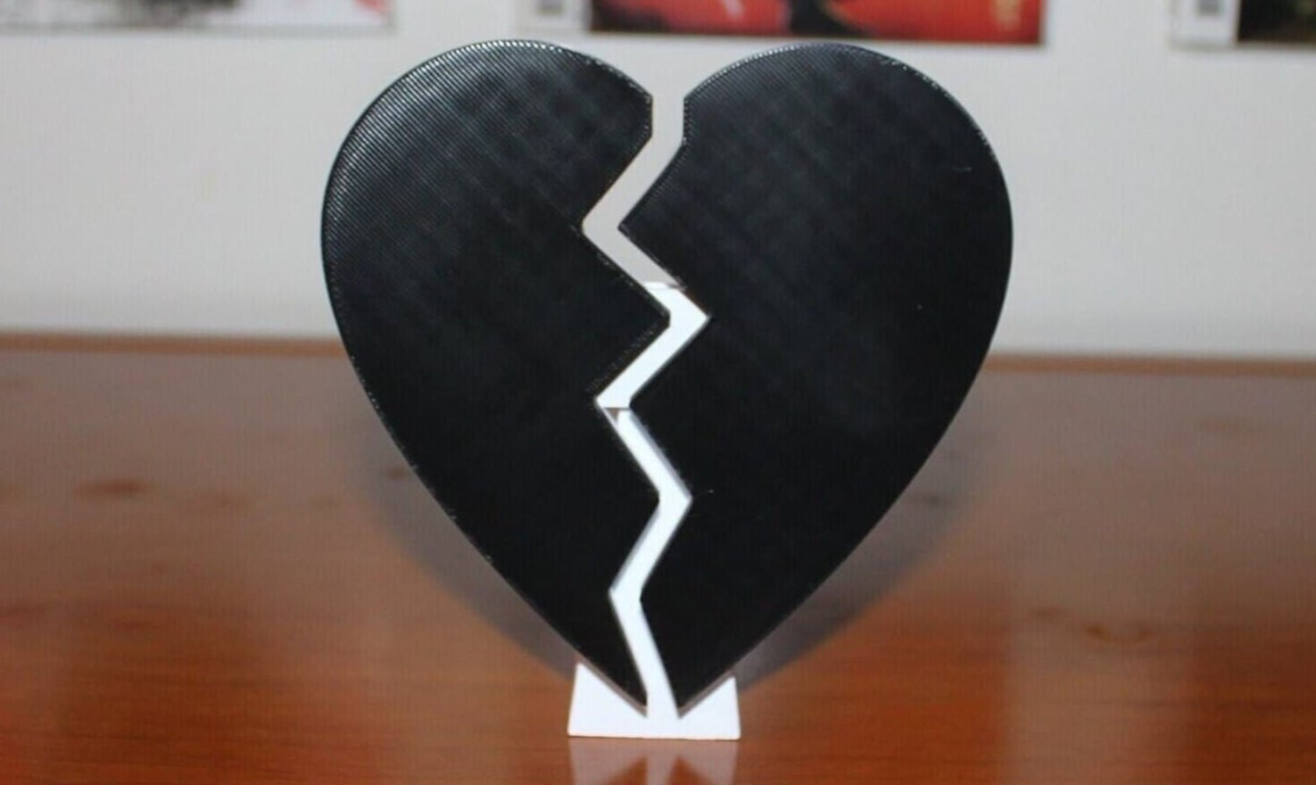 Broken Heart, Lil Peep 3D Logo Art